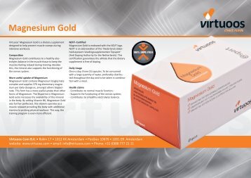 magnesium gold.indd - Virtuoos