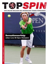 Topspin-Online Nr. 6: als .pdf herunterladen - TC Wettenberg e.V.