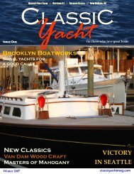 On Watch - Classic Yacht Magazine
