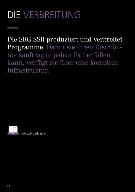 SERVICE PUBLIC - SRG SSR