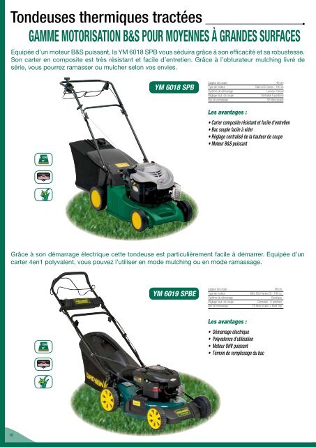 Catalogue YARD-MAN 2011 - MTD France