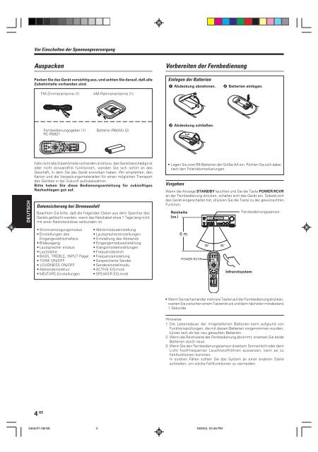 KRF-X9080D - Kenwood