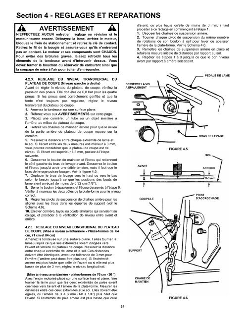 EUROPEEN TONDEUSE AUTOPORTEE A MOTEUR ... - Tam AG