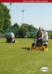 Walker Frontmäher | Tondeuses autoportées - Roth Landtechnik ...