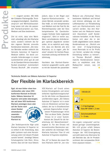 Ausgabe 2 / Juni 2006 - Sikkens GmbH