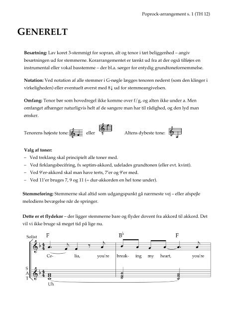 Treklangsmedstemmer - Thomashammer