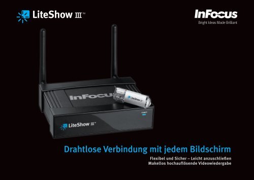 InFocus LiteShow III Datasheet (German)