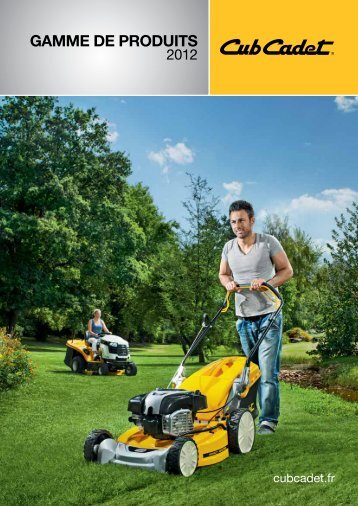 Gamme 2012 - Cub Cadet