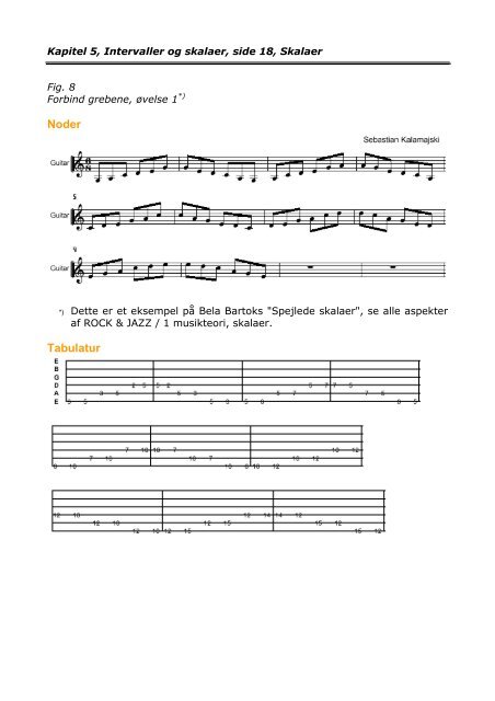 Intervaller og skalaer - NORDISC Music & Text