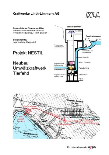 Projekt NESTIL Neubau Umwälzkraftwerk Tierfehd - Glarus24.ch