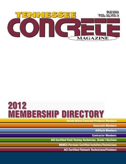Fall 12 Tnconcrete Org