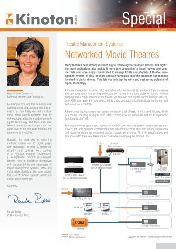 Kinoton Special: "Theatre Management Systems: Networked Movie