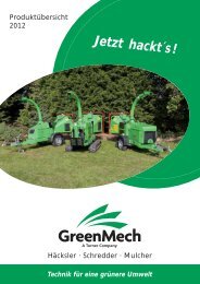 Technik für eine grünere Umwelt - GreenMech