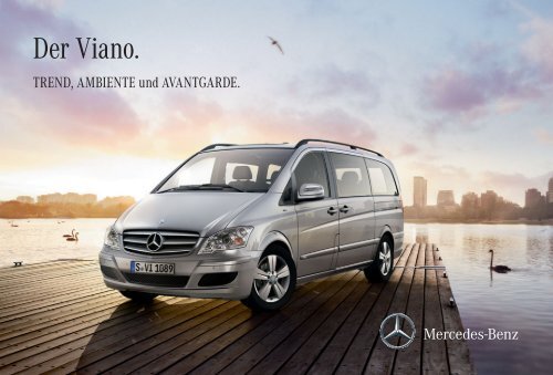 Broschure Viano Trend Amp Ambiente Pdf Mercedes Benz