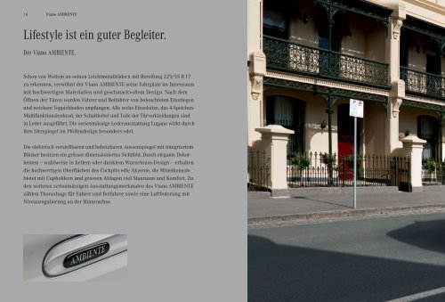 Broschüre Viano TREND & AMBIENTE (PDF) - Mercedes-Benz