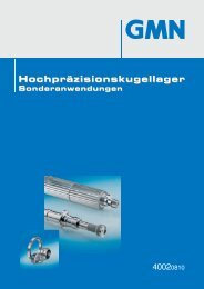 Katalog Hochpräzisionskugellager Sonderanwendungen Ausgabe ...