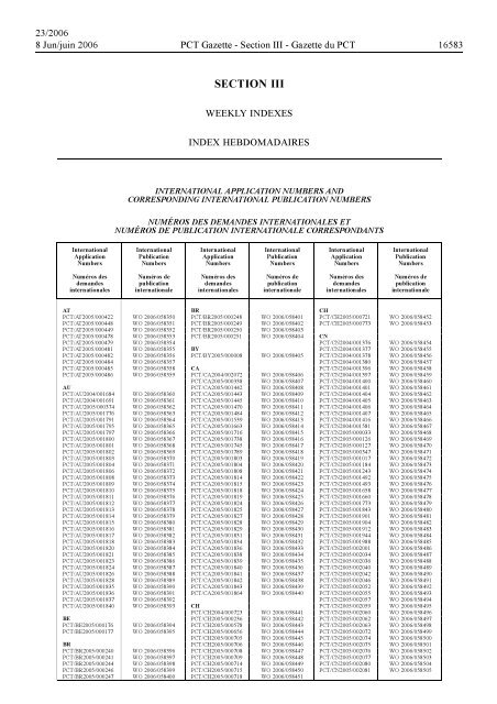 ADEPT*Preview - C:\lspidi\tmp\.aptcache\gazette/tfa00062 - WIPO