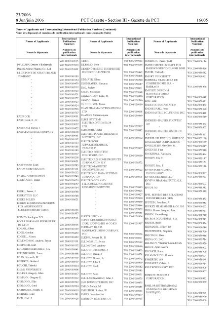 ADEPT*Preview - C:\lspidi\tmp\.aptcache\gazette/tfa00062 - WIPO