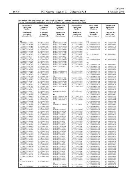 ADEPT*Preview - C:\lspidi\tmp\.aptcache\gazette/tfa00062 - WIPO