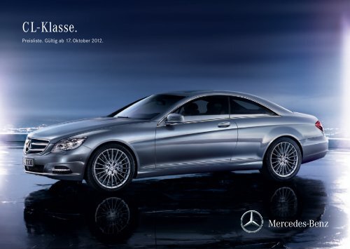 Download Preisliste CL-Klasse - Mercedes-Benz Deutschland