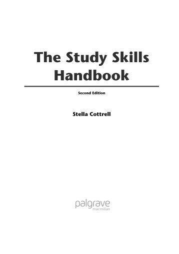 The Study Skills Handbook - Shree Mallikarjun College Of Arts ...