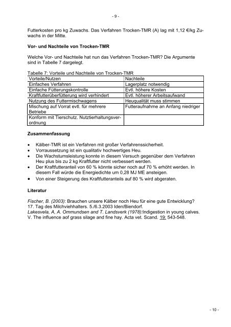 2003_VB1 - Trocken-TMR in der Kälberaufzucht