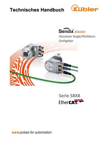 Bedienungsanleitung EtherCAT - Kübler