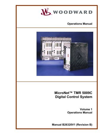 MicroNet™ TMR 5009C Digital Control System - DSF Technologies