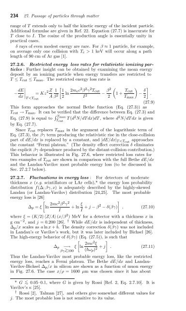 Particle Physics Booklet - Particle Data Group - Lawrence Berkeley ...