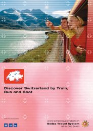 Discover Switzerland by Train, Bus and Boat - Moja Szwajcaria