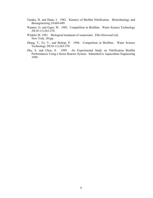 TABLE OF CONTENTS Pages Symposium 1 - the National Sea ...