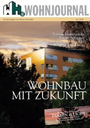 WOHNJOURNAL - Welser Heimstaette