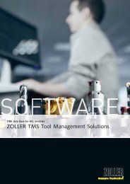 ZOLLER TMS Tool Management Solutions – Services