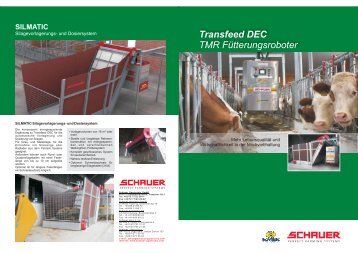 Transfeed DEC TMR Fütterungsroboter - Schauer Agrotronic GmbH
