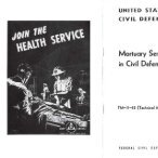 1956 - Mortuary Services in Civil Defense