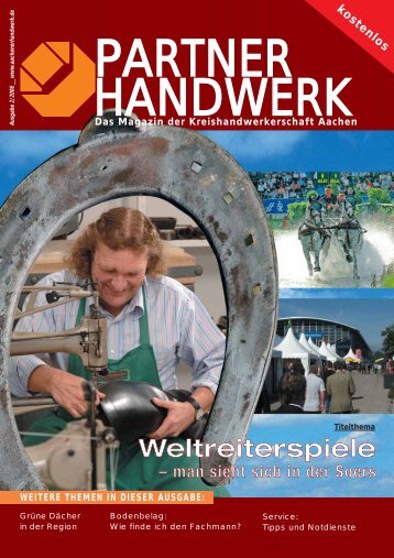 Partner Handwerk 02/2006 - Kreishandwerkerschaft Aachen