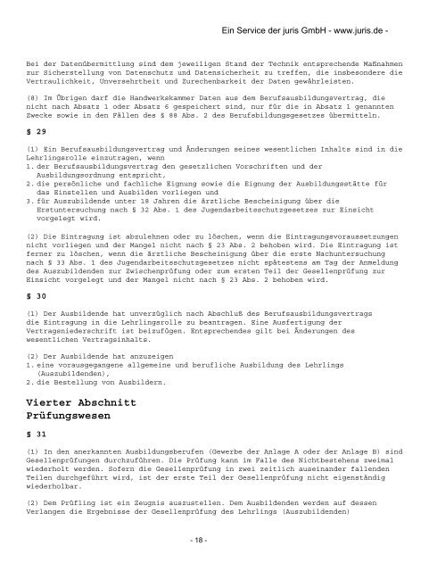 Gesetz zur Ordnung des Handwerks (Handwerksordnung)