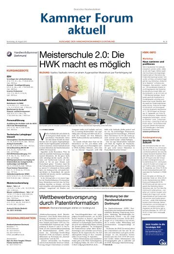 HWK-INFO - Handwerkskammer Dortmund