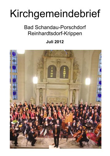 Kirchgemeindebrief Juli 2012 - Evangelisch-Lutherische Kirche Bad ...