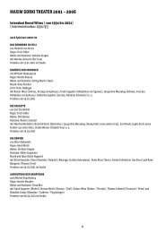 Spielzeiten 2001 - 2006 als pdf - Maxim Gorki Theater