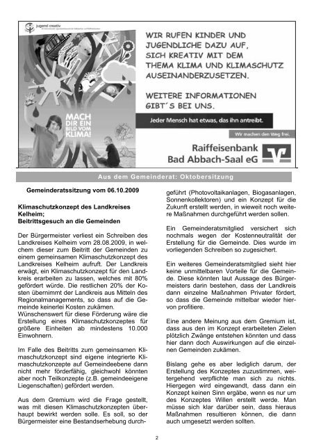 Gemeinde Ihrlerstein MITTEILUNGSBLATT