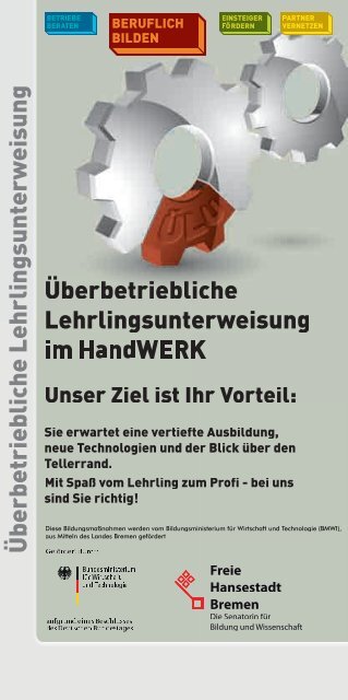 BERUFLICH BILDEN - Handwerkskammer Bremen