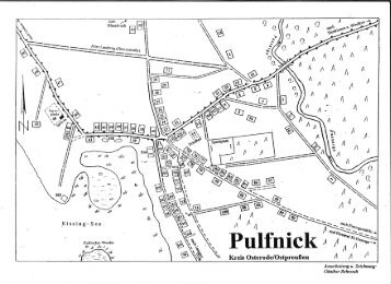 Neuer Ortsplan von Pulfnick mit