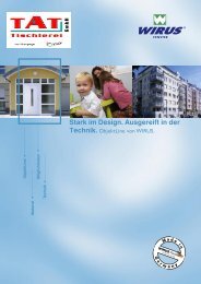 ObjektLine-Wirus-Haustüren von TAT Tischlerei GmbH