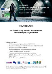 HANDBUCH - Main Page - Re – Chance