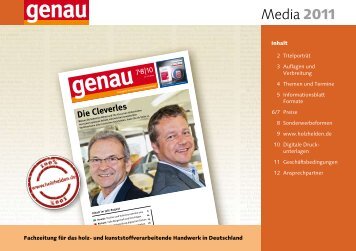 Media 2011 - Tischler Schreiner Deutschland