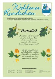 Herbstlied - Stadt Wehlen