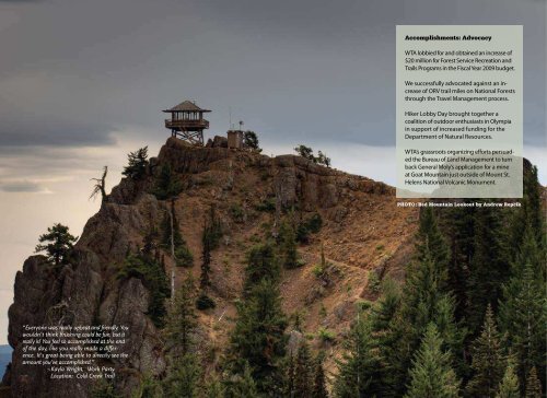 annual report 2008 - Washington Trails Association