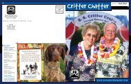 Critter Chatter Fall 2010 - Yavapai Humane Society