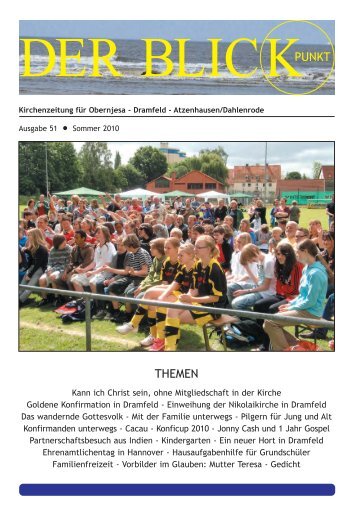 der Blickpunkt Ausgabe 51 Sommer 2010 - Ev.-luth ...
